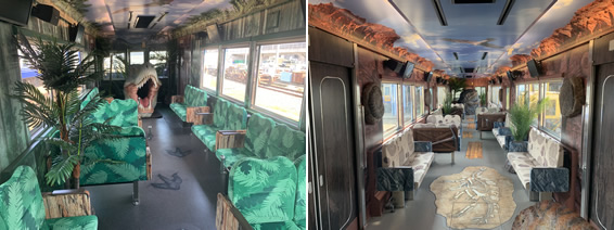 えちぜん鉄道「恐竜列車」